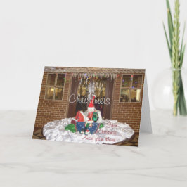 Prettig kerstfeest ver van huis Geïnspireerd door  Feestdagen Kaart