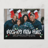 Prettig Kerstfeest Verhuis Aankondiging Ansichtkaa (Voorkant)