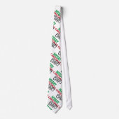 Prettig Kerstfeest Vies Dier - GraphicLoveShop Stropdas (Voorkant)