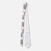 Prettig Kerstfeest Vies Dier - GraphicLoveShop Stropdas (Achterkant)