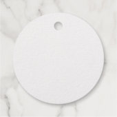 Prettig kerstfeest Vintage botanisch. Bedankjes Labels (Achterkant)