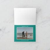 Prettig kerstfeest | Voeg uw foto toe Kaart (Binnen)