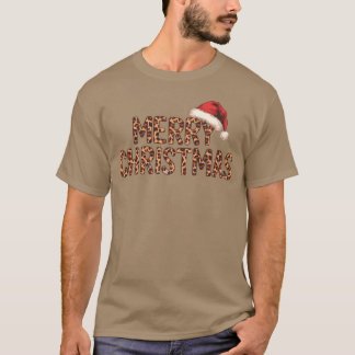Prettig kerstfeest voor een kerst-vriend t-shirt