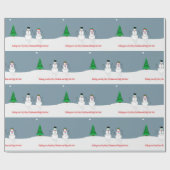 Prettig kerstfeest voor iedereen Papier (Vlak)