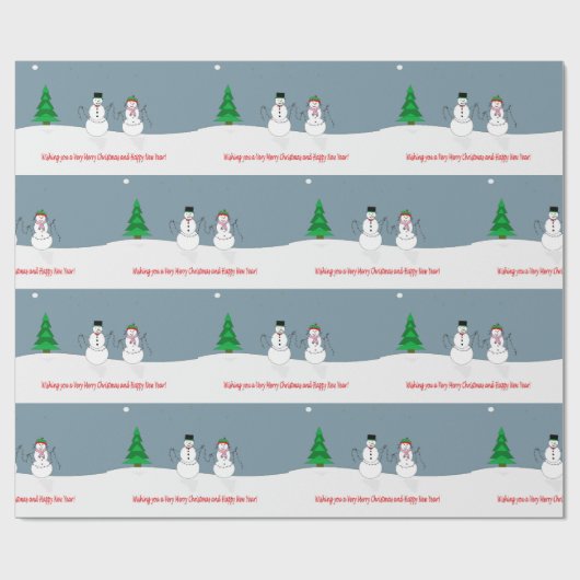 Prettig kerstfeest voor iedereen Papier (Vlak)