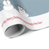 Prettig kerstfeest voor iedereen Papier (Rol Hoek)