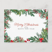 prettig kerstfeest voor jou briefkaart (Voorkant)