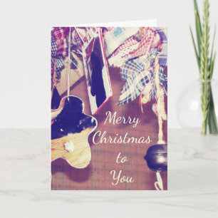 Prettig kerstfeest voor jou kerstkaart feestdagen kaart