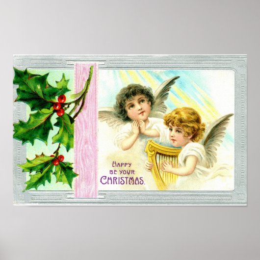 Prettig kerstfeest voor jou poster (Voorkant)