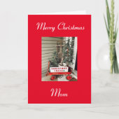 **PRETTIG KERSTFEEST** VOOR MIJN SPECIALE **MOEDER KAART (Voorkant)