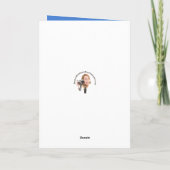 Prettig Kerstfeest voor wie het vergeet President Feestdagen Kaart (Achterkant)