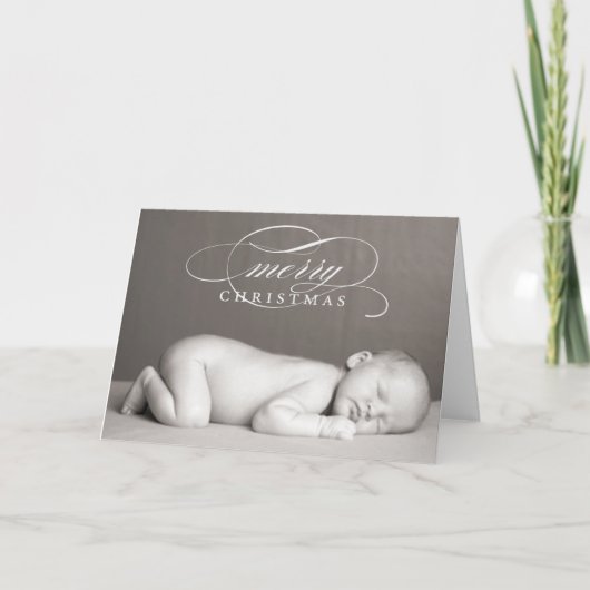 Prettig kerstfeest - Vouwbare kerstkaart Feestdagen Kaart (Voorkant)