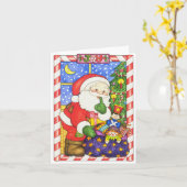 Prettig Kerstfeest Vreugde Kaart (Gele Bloem)