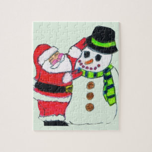 PRETTIG KERSTFEEST VRIEND LEGPUZZEL
