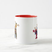 Prettig kerstfeest vrienden mok (Midden)