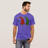 Prettig kerstfeest vrienden t-shirt (Voorkant volledig)