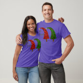 Prettig kerstfeest vrienden t-shirt (Unisex)