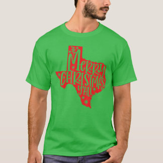 Prettig kerstfeest vrienden t-shirt