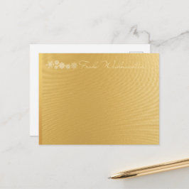 Prettig Kerstfeest Vrolijk Kerstmis Briefkaart