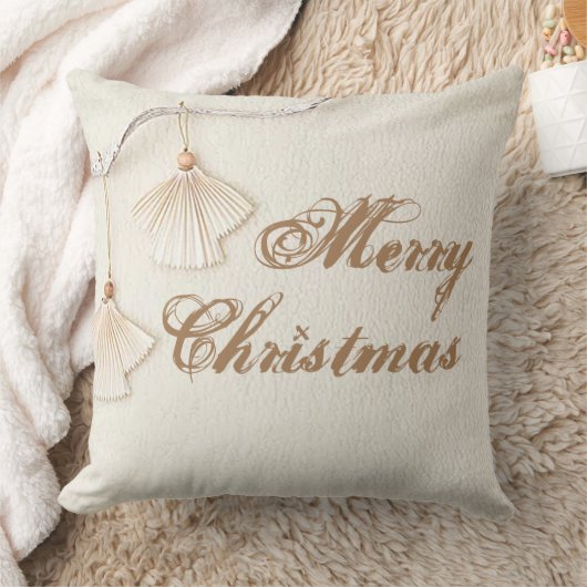 Prettig kerstfeest/Vrolijk Kerstmis Kussen (Deken)