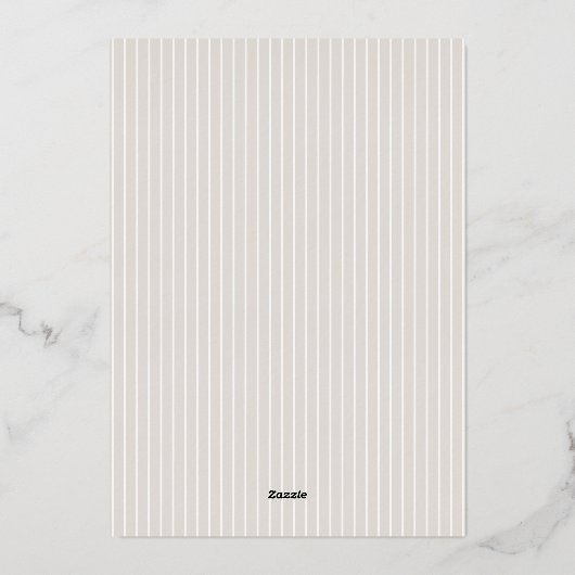 Prettig Kerstfeest Waterverf Duitse Herdershond Folie Feestdagenkaart (Achterkant)