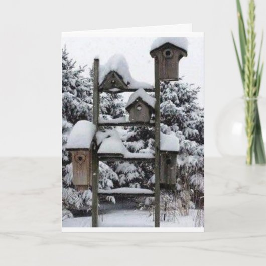 PRETTIG KERSTFEEST WEES GEZELLIG EN OORLOG KAART (Voorkant)