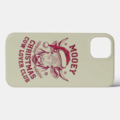 Prettig kerstfeest Western Cow Lover Club Kerstsei Case-Mate iPhone Case (Achterkant (horizontaal))