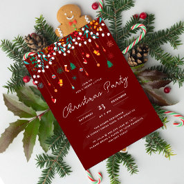 Prettig kerstfeest Winter Sokken Vakantie Feest Kaart