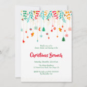 Prettig kerstfeest Winter sokken Vakantiefeest Kaart (Voorkant)