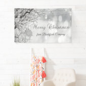 Prettig kerstfeest, Winter Wonderland Spandoek (Insitu)