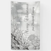 Prettig kerstfeest, Winter Wonderland Spandoek (Verticaal)