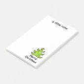 Prettig kerstfeest Wispelturige boom ontwerp Post-it® Notes (Schuin)