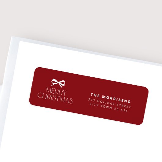 Prettig kerstfeest witte typografie moderne feestd etiket
