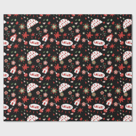 Prettig kerstfeest X-mas-cadeauverpakking Cadeaupapier