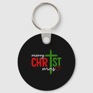 Prettig kerstfeest Xmas christelijk Jezus Vakantie Sleutelhanger