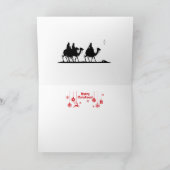 Prettig kerstfeest Yellow Bog Kilcullen Kaart (Binnen)