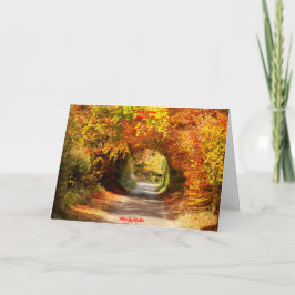 Prettig kerstfeest Yellow Bog Kilcullen Kaart