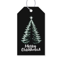 Prettig kerstfeest Zwarte & Mint Vervallen Chic Bo
