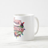 Prettig kerstfilm logo koffiemok (Voorkant rechts)