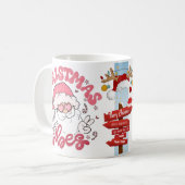 prettig kerstgevoel koffiemok (Voorkant links)