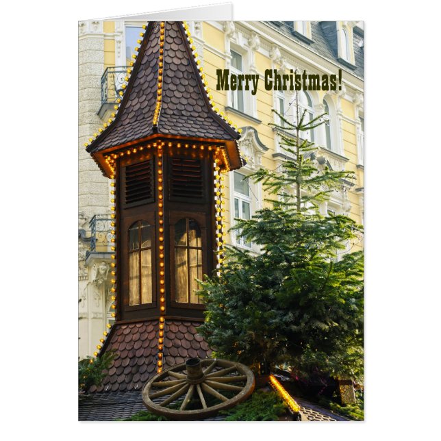 Prettig kerstkaart (Voorkant)