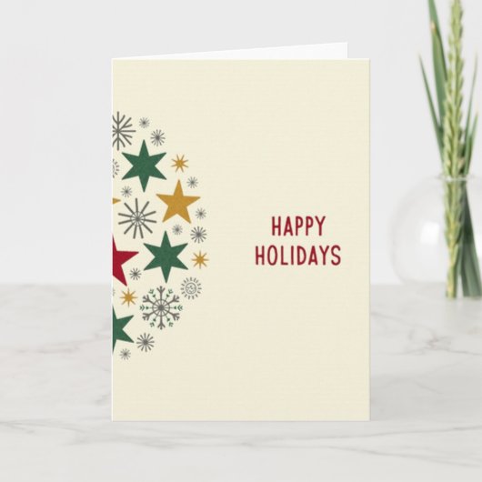 Prettig Kerstkaart Kaart (Voorkant)
