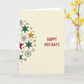 Prettig Kerstkaart Kaart (Gele Bloem)