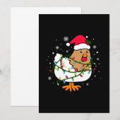 Prettig Kerstkip Kerstboom Licht Kaart (Voorkant / Achterkant)