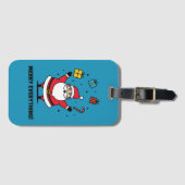 Prettig Kerstman alles Bagagelabel (Voorkant (horizontaal))