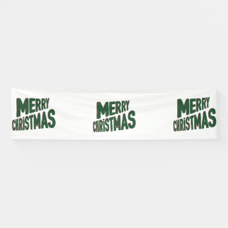 Prettig Kerstmis 2.5x10 Vinyl Banner