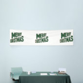 Prettig Kerstmis 2.5x10 Vinyl Banner (Beurs)