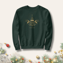 Prettig Kerstmis Aangepaste Naam voor Bedrijfs Tea
