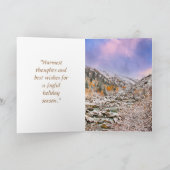 Prettig Kerstmis "Bright Light Tree" Kaart (Binnen)