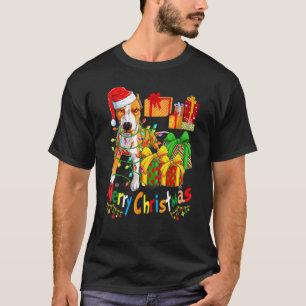 Prettig Kerstmis Bulldog Familie Liefde De Bulldog T-shirt